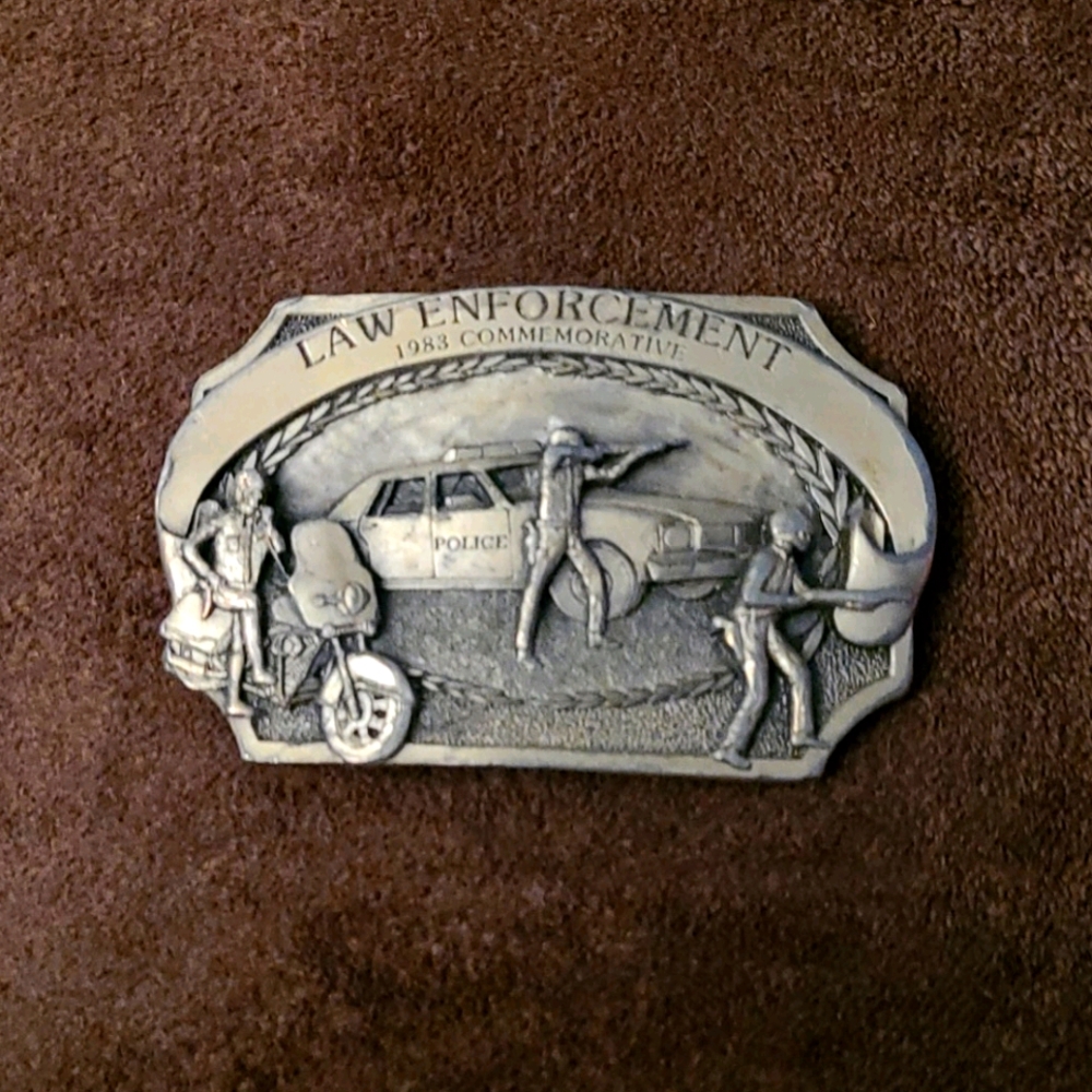 Law Enforcement Vintage Buckle